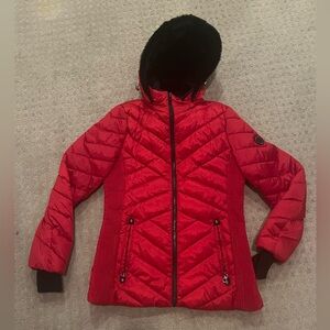 Nautical puffer jacket